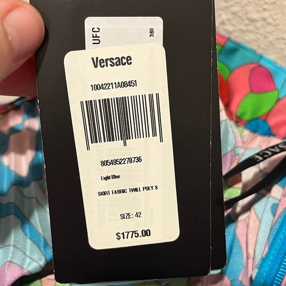 Versace Pleated Skirt Dua Lipa - Picture 9 of 10